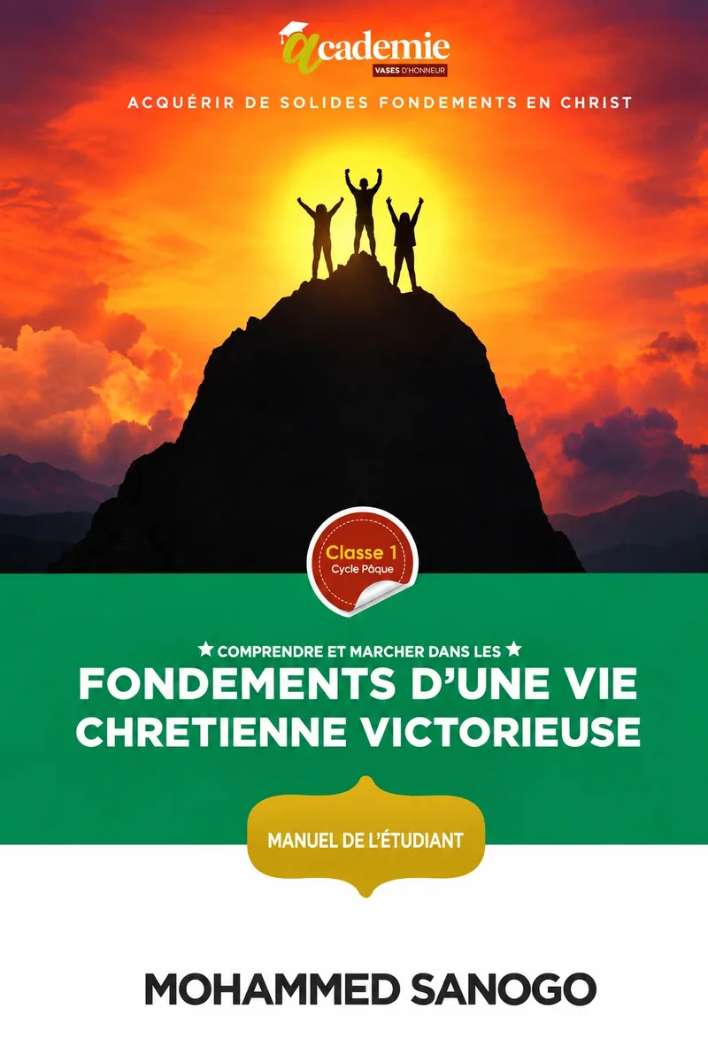 Couverture du manuel « Comprendre et marcher dans les fondements d'une vie chrétienne victorieuse »